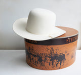 【STETSON】1950's ステットソン 3X ウェスタン・クリーム  ヴィンテージハット 帽子 ジョニーデップ