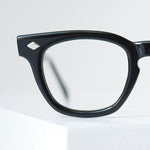 American Optical AO エクスプローラー ブラック デッドストック ホーンリム眼鏡 ヴィンテージ