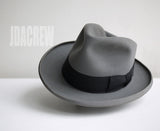 【Royal DeLuxe Stetson】1950's ステットソン St.Regis・グレー ヴィンテージフェドラハット