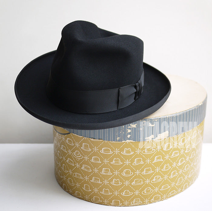 STETSON St.Regisホンブルググレービンテージハット