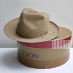 【ロイヤル ステットソン】1950's STETSON ストラトライナー・オーカー (58cm) ヴィンテージフェドラハット