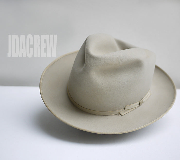 ジョニーデップハットマロリーベージュstetson57.5whippet STETSON ウェスタン ヴィンテージハット ジョニーデップ愛用モデル 3X