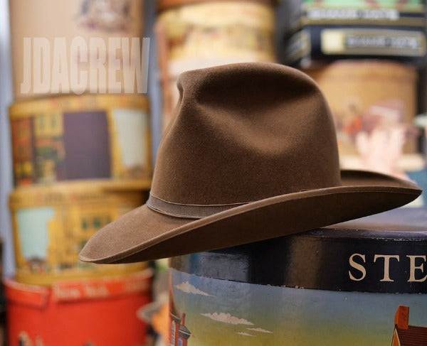 ステットソン】1950's STETSON ソブリン・ブラウン (58cm ステットソン】1950's STETSON ソブリン・ブラウン (58cm