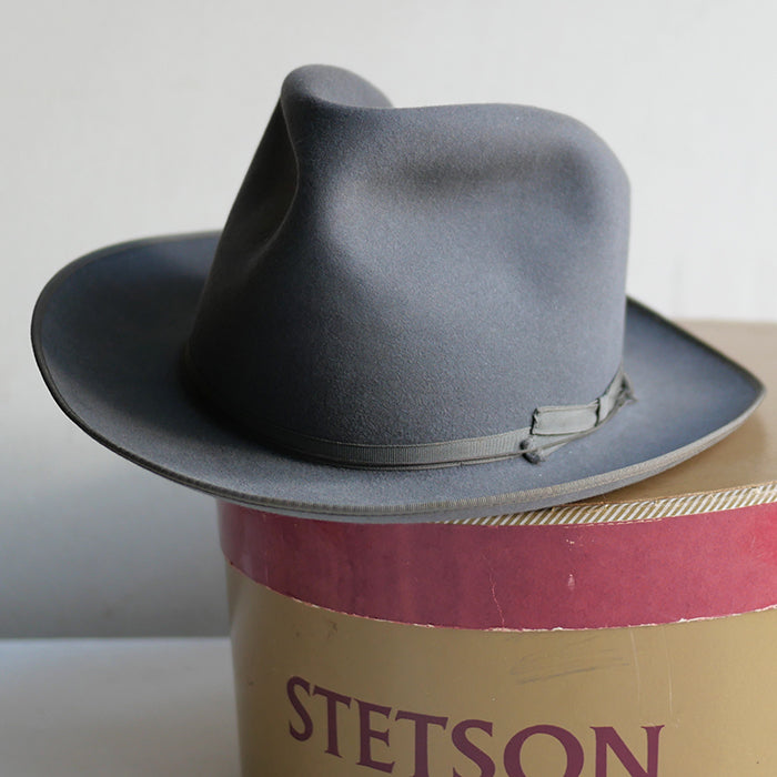 STETSON & LLBEAN 1950s ハット ヴィンテージ STETSON - stetson llbean 50s ヴィンテージハット 激レア