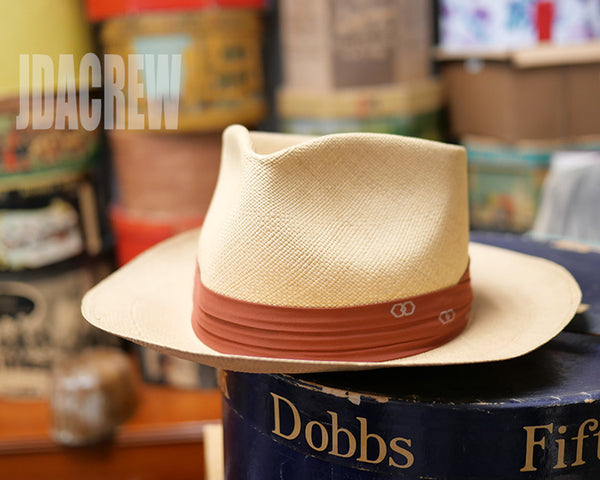 STETSONプレミアナチュラル59cmビンテージパナマハット