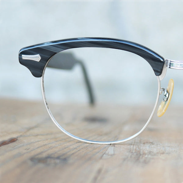 Vintage Shuron Eyeglasses blackwood 12kgf