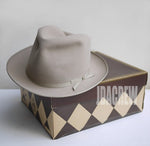 【Stevens Hats】1960's スティーブン デラックス・ベージュ (63cm) ヴィンテージ