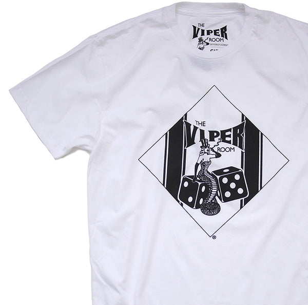 【VIPER ROOM】 ヴァイパールーム・オフィシャル・Tシャツ ホワイト