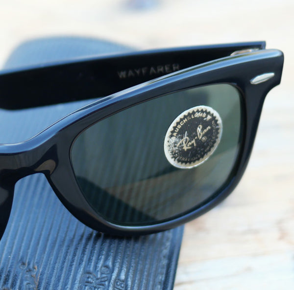 Bausch & Lomb B&L rayban Vintage sunglasses black