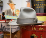 ジョニーデップ愛用の帽子【Royal Stetson】1950's ロイヤル ステットソン ウィペット・ライトグレー ヴィンテージフェドラハット