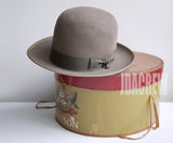 【ロイヤルステットソン】1950's STETSON ウィペット・ウォルナッツ ヴィンテージフェドラハット 帽子