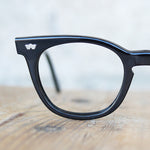 Vintage wilkie Eyeglasses black horn rimmed
